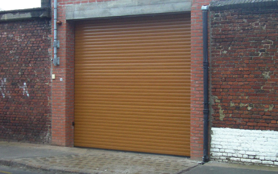 Porte de garage à enroulement