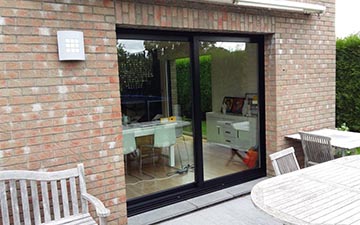pose baie vitrée aluminium - Bowindo Menuiseries Extérieures à Lille